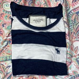 abercrombie & fitch stripped long sleeve